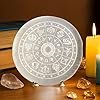 Divine Anandam® Selenite Charging Plate for Crystals | Purify & Amplify Energy | Crystal Cleansing & Recharging | Boosts Clarity & Intuition