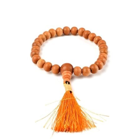 Divine Anandam® 8mm Sandalwood Bracelet | Unisex Wooden Beads Bracelet